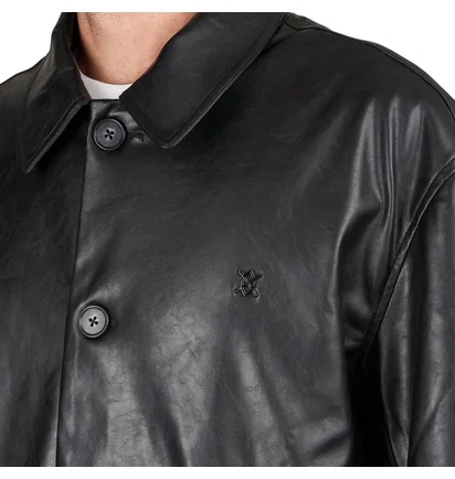 Daily Paper Leeto Long Jacket (Schwarz)
