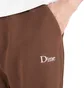 Dime Classic Small Logo Sweatpants (Braun)