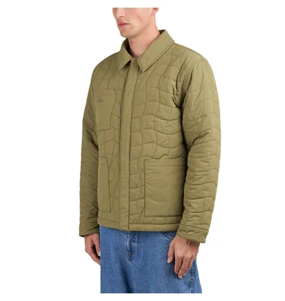Dime Reversible Insulated Jacket (Oliv / Beige)