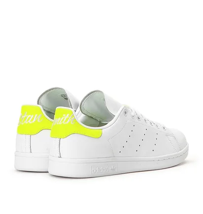 adidas Stan Smith (Weiß / Neon Gelb)