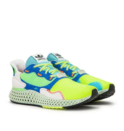 adidas ZX 4000 4D (Gelb / Grün / Blau)