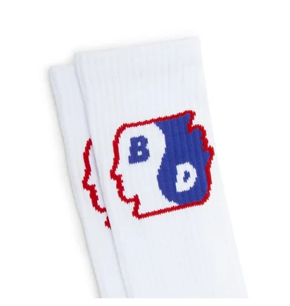Brain Dead Ying Yang Socks (Weiß)