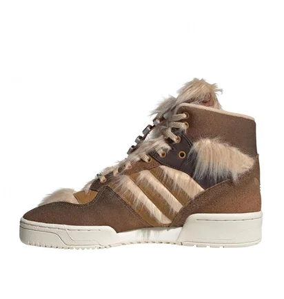 adidas x Star Wars Rivalry Hi 'Chewbacca' (Braun / Weiß)