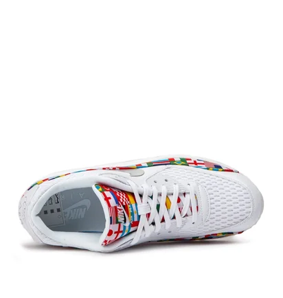 Nike Air Max 90 NIC QS 'International Flag Pack' (White / Multi)