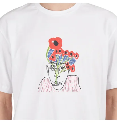 Sex Skateboards Flowers T-Shirt (Weiß)