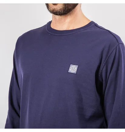 Stone Island Fissato Dye Treatment LS (Navy)