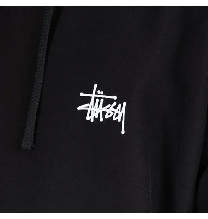 Stüssy Basic Stüssy Hood (Schwarz)