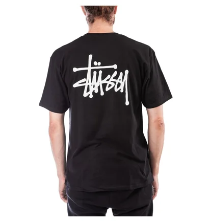 Stüssy Basic Stüssy Tee (Schwarz)