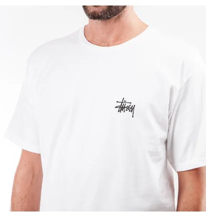 Stüssy Basic Stüssy Tee (Weiß)