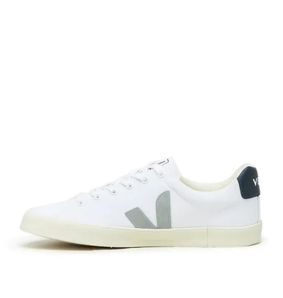 Veja Esplar SE Canvas (Weiß / Grau / Navy)