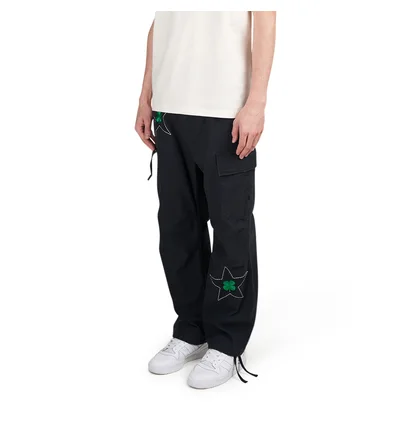 Converse x Patta Four-Leaf Clover Cargo Pant (Schwarz)