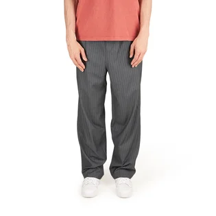 Stüssy Striped Volume Pleated Trouser (Grau)
