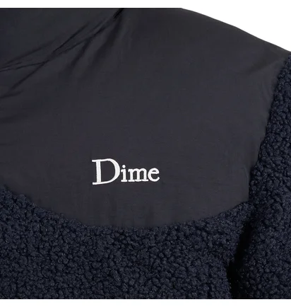 Dime Sherpa Puffer Jacket (Navy)