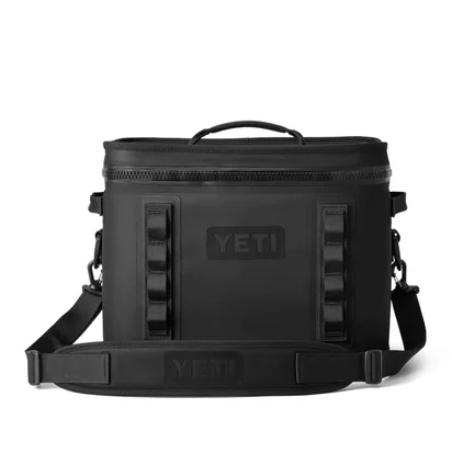 Yeti Hopper Flip 18 Soft Cooler (Schwarz)
