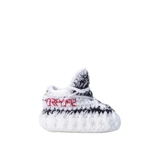 Baby Sneakers YZY Zebra (Schwarz / Weiß)