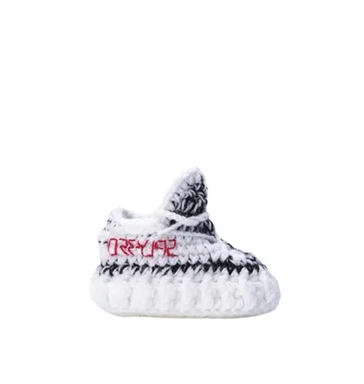 Baby Sneakers YZY Zebra (Schwarz / Weiß)