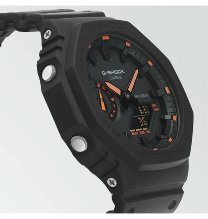 Casio G-Shock GA-2100-1A4ER (Navy / Orange)