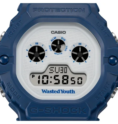 Casio x Wasted Youth G-Shock DW-5900WY-2ER (Blau)