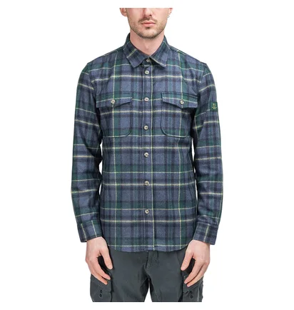 Aimé Leon Dore x Woolrich Flannel Button Down Shirt (Navy)