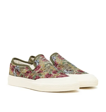 adidas Nizza RF Slip On (Olive / Cream)