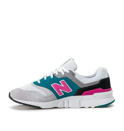 New Balance CM997 HZH (Grau / Türkis / Pink)