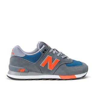 New Balance ML574 NFO (Grau / Blau / Rot)