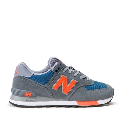 New Balance ML574 NFO (Grau / Blau / Rot)