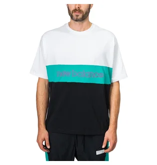 New Balance MT93506 NB Athletics Classic Tee (Weiß / Grün / Schwarz)