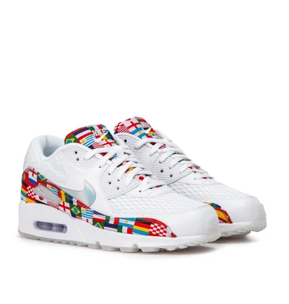 Nike Air Max 90 NIC QS 'International Flag Pack' (White / Multi)