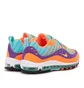 Nike Air Max 98 QS 'Cone' (Türkis / Violet / Orange)