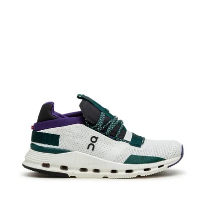 On WMNS Cloudnova (Weiß / Lila / Grün)