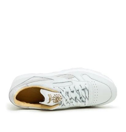 Reebok Classic Leather (Weiß / Gold)