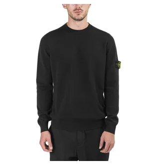Stone Island Fleece Sweat Shirt (Schwarz)