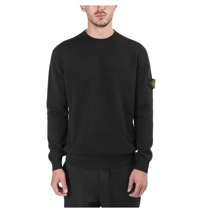 Stone Island Fleece Sweat Shirt (Schwarz)