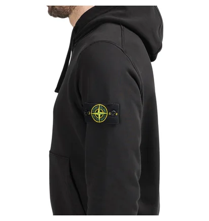 Stone Island Hoodie (Schwarz)