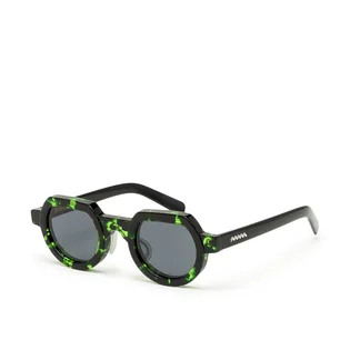 Brain Dead Tani Sunglasses (Schwarz / Grün)