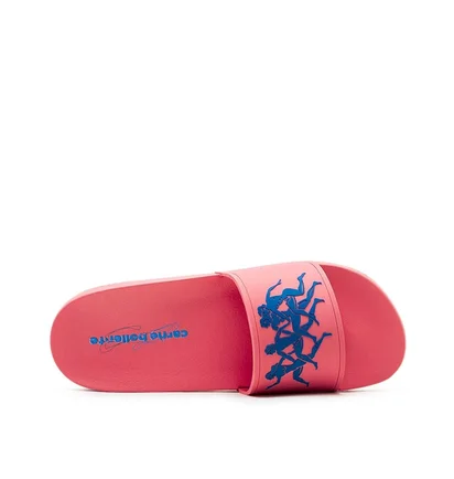 Carne Bollente Fast & Curious Pool Slides (Pink / Blau)