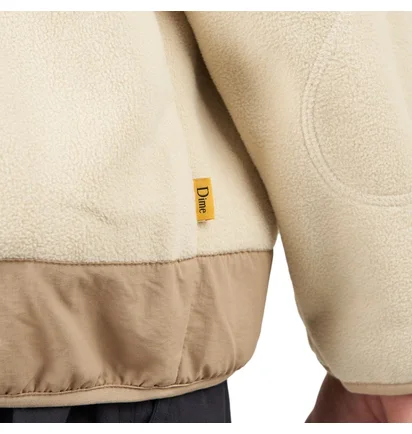 Dime Plein-Air Polar Fleece Jacket (Creme)