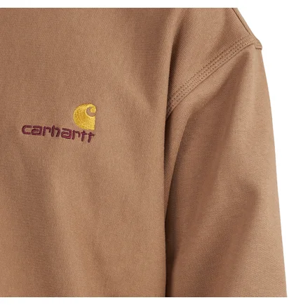 Carhartt WIP American Script Sweatshirt (Braun)