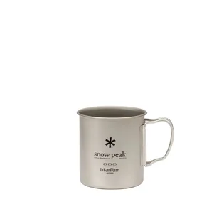 Snow Peak Ti-Single 600 Cup (Silber)