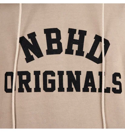Neighborhood Sulfur Dye / C-Hooded . LS (Greige)
