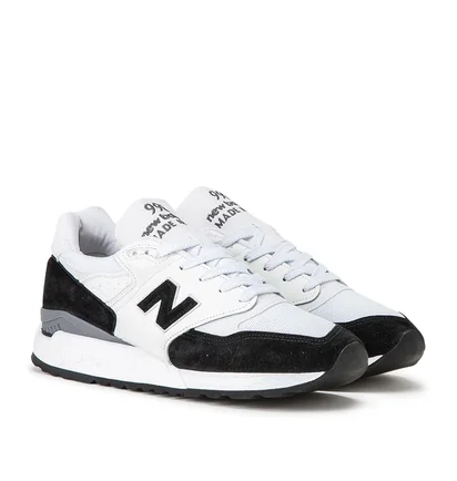 New Balance M998 PSC 'Made in USA' (Weiß / Schwarz)