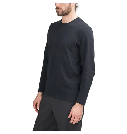 Norse Projects Jesper Coolmax Pique Longsleeve (Navy)
