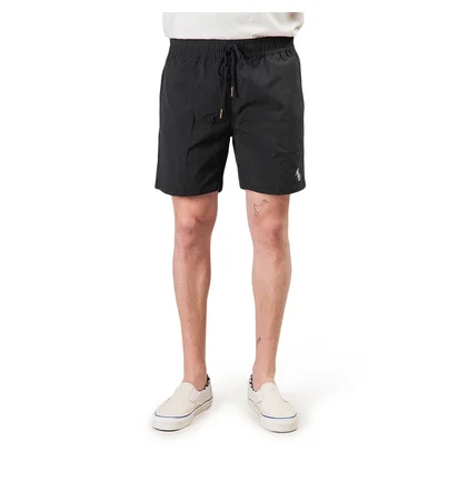 Aimé Leon Dore Nylon Shorts (Schwarz)