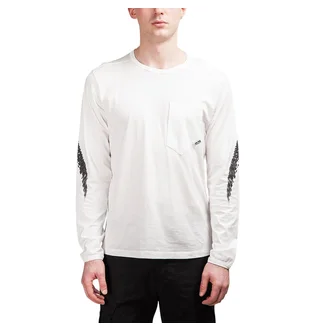 Stone Island Shadow Project Long Sleeve ''CXADO 7019'' (Weiß)