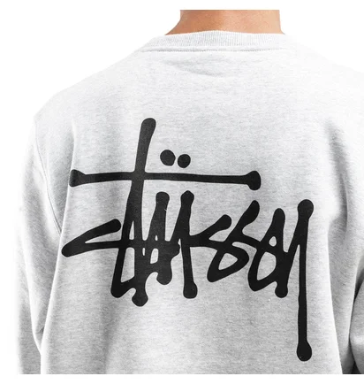 Stüssy Basic Crewneck (Grau)