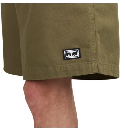Obey Easy Relaxed Twill Short (Grün)
