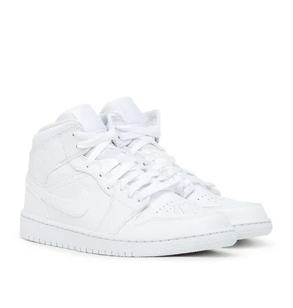 Air Jordan 1 Mid (Weiß)