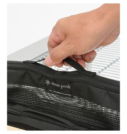 Snow Peak Kitchen Mesh Case S (Schwarz)