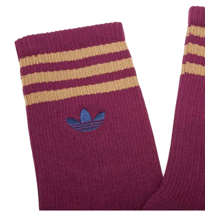 adidas x Brain Dead Socken (Rot / Navy)